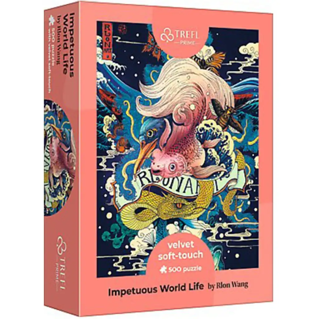 Impetous World Life zamatovo hebké 500 dielne puzzle
