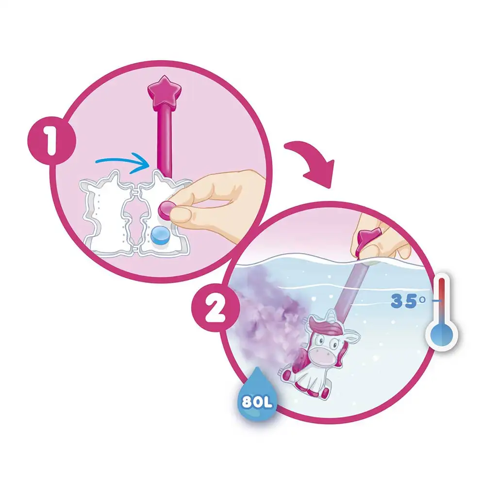 Craze Inkee: Vegán kúpeľové tablety s jednorožcom kép 2
