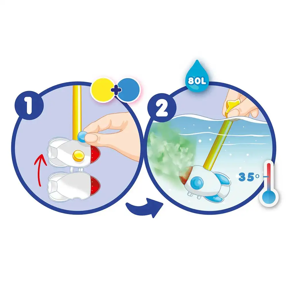 Craze Inkee: Vegán kúpeľové tablety s raketou kép 2