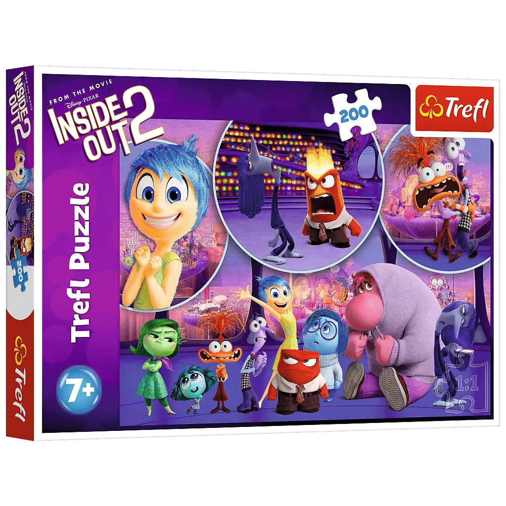 Agymanók 2 érzelmek 200db-os puzzle - Trefl kép 1