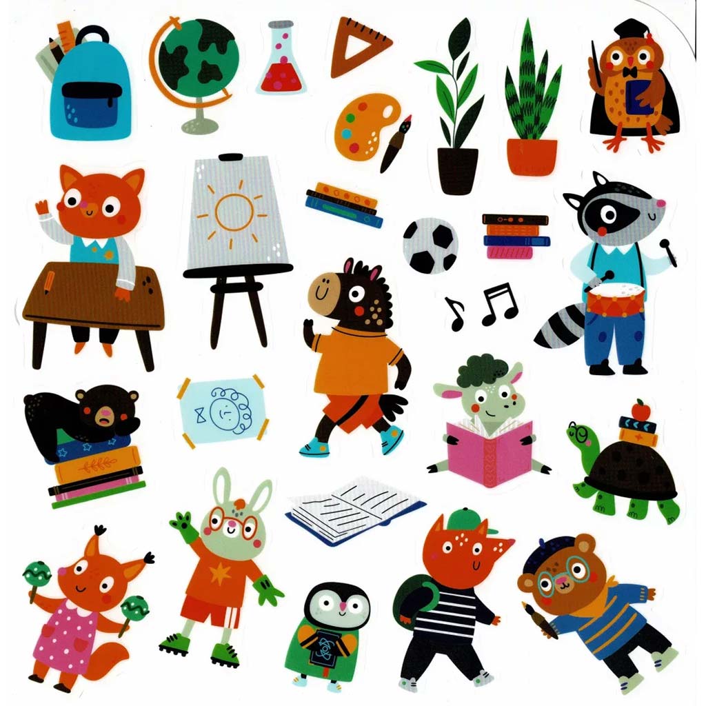 Smer... školská pracovná kniha s opakovane použiteľnými nálepkami kép 4