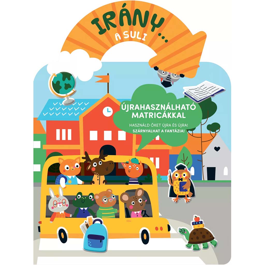 Smer... školská pracovná kniha s opakovane použiteľnými nálepkami