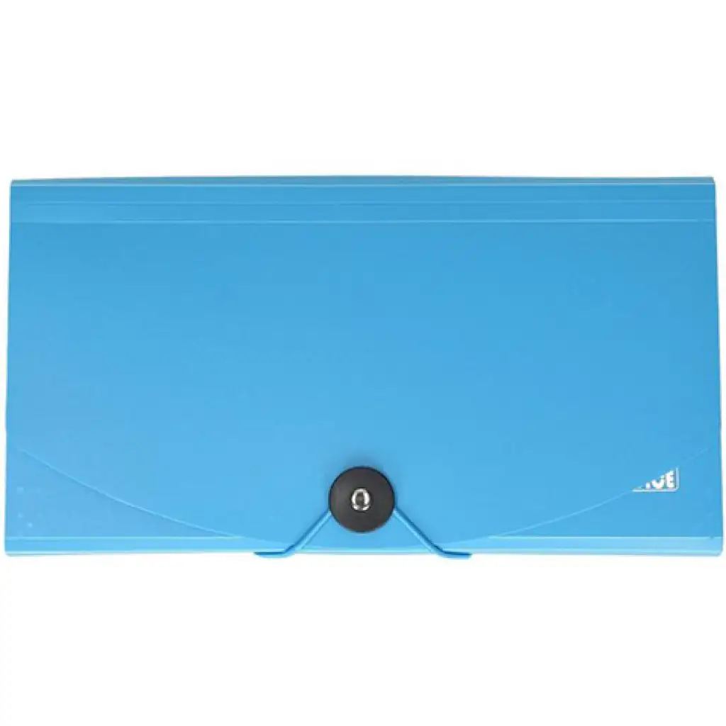 Spirit: American style modrý držiak na dokumenty s 12 priehradkami