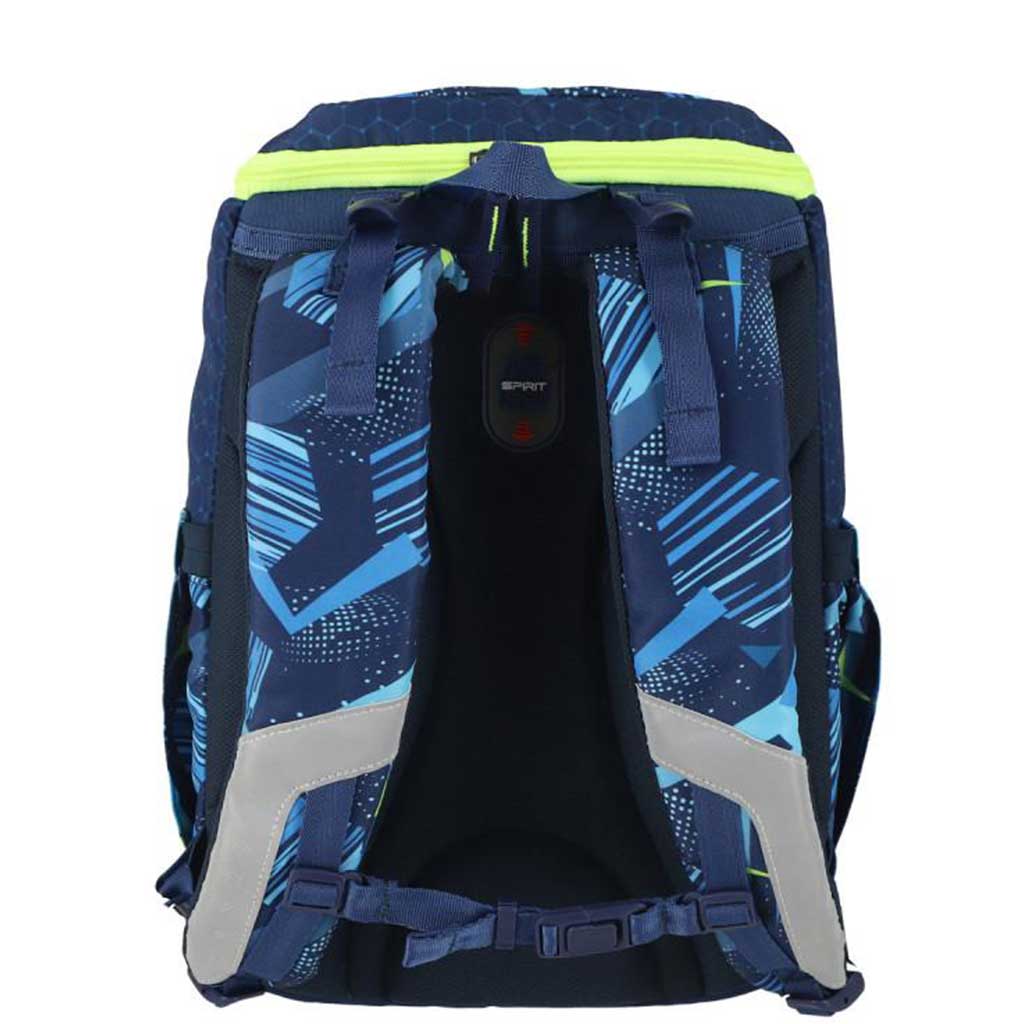 Spirit: Foci mintás iskolatáska, hátizsák 4db-os szett 32x19x44cm kép 3