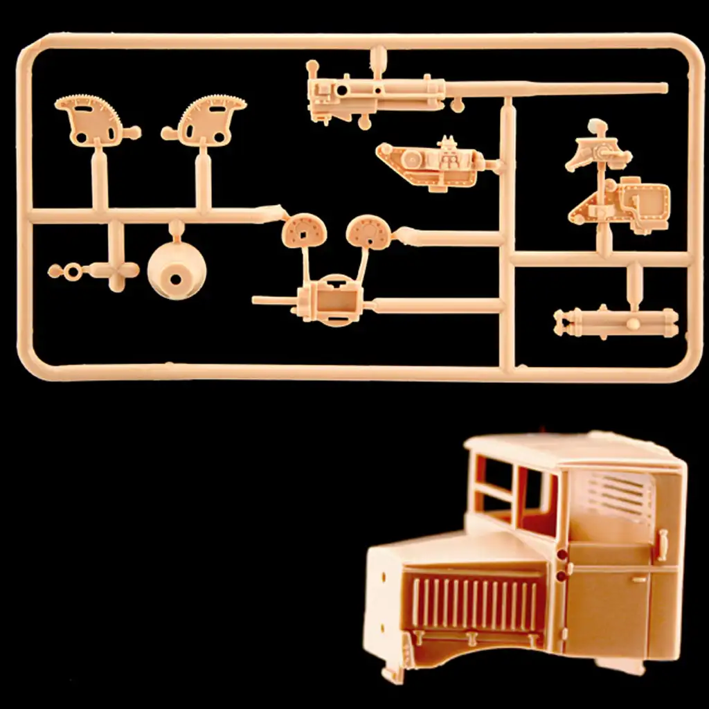 Italeri 1/72 Autocannone 3RO protilietadlový kanón s 8 figúrkami modelová sada kép 4