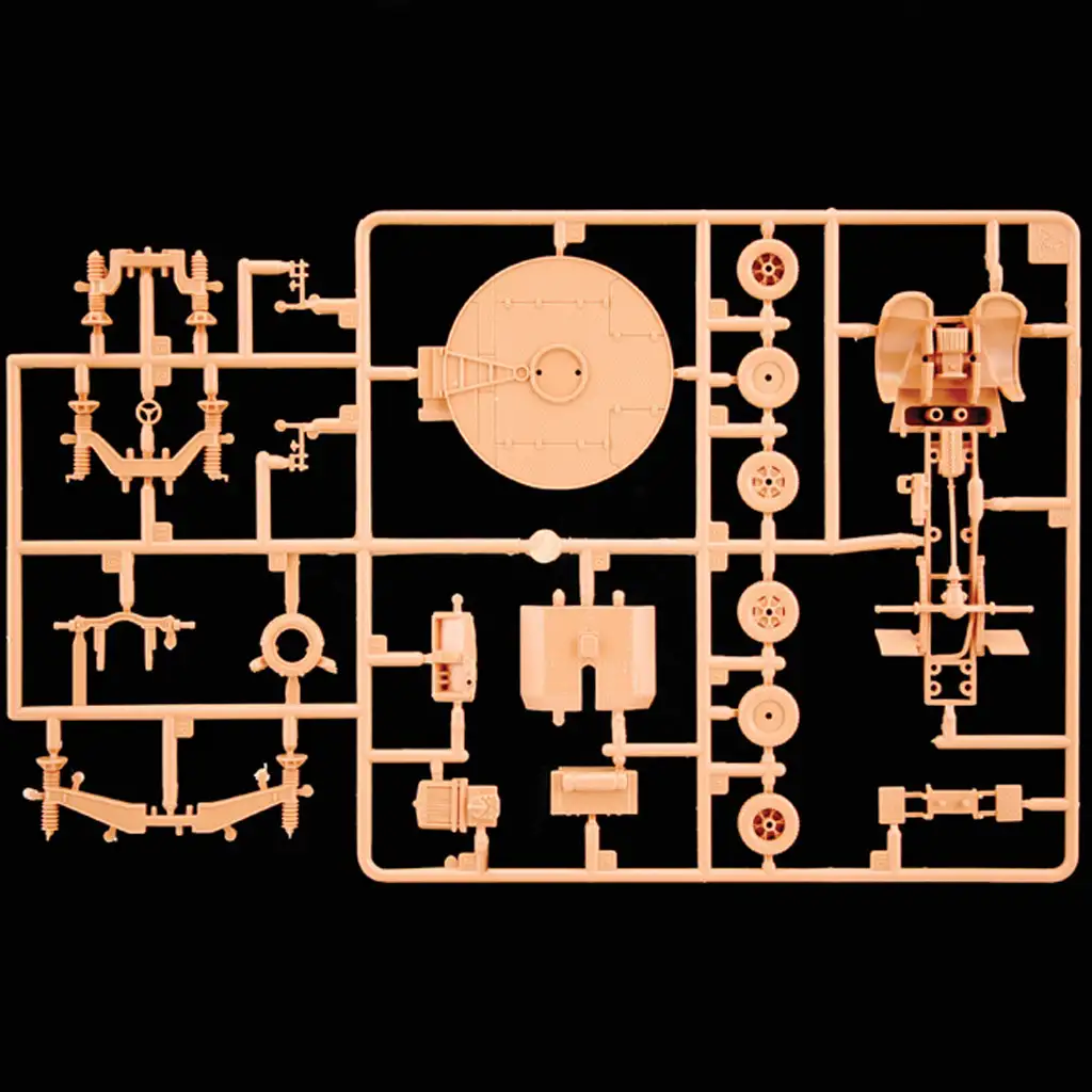 Italeri 1/72 Autocannone 3RO protilietadlový kanón s 8 figúrkami modelová sada kép 5