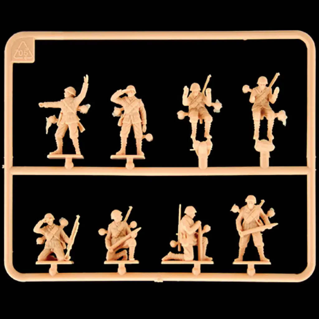 Italeri 1/72 Autocannone 3RO protilietadlový kanón s 8 figúrkami modelová sada kép 6