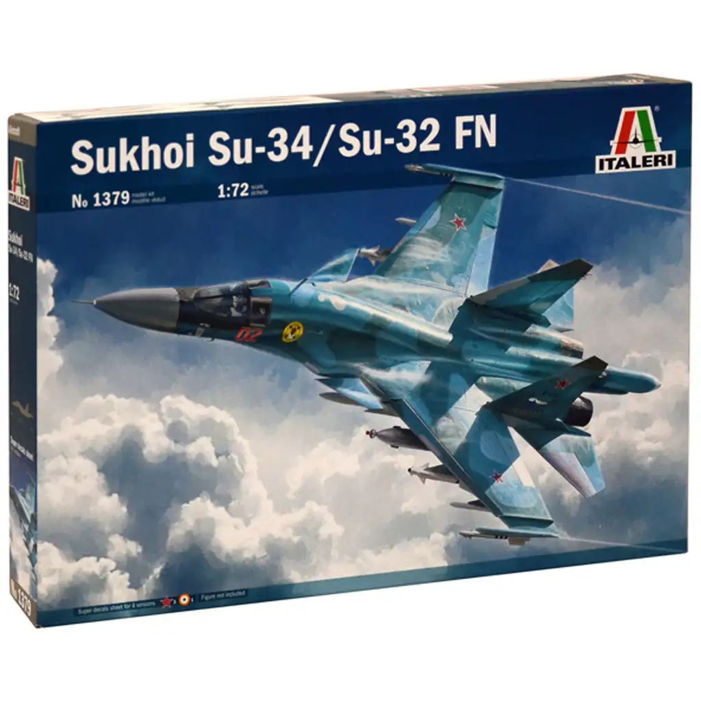 Italeri 1/72 Sukhoi Su-34/Su-32 FN stíhací bombardér model lietadla