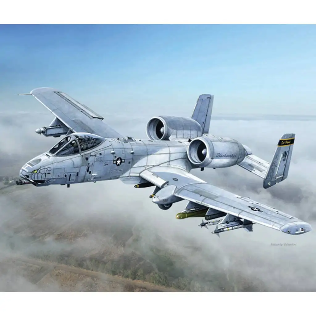 Italeri 1/48 A-10C Blacksnakes repülőgép makett kép 9