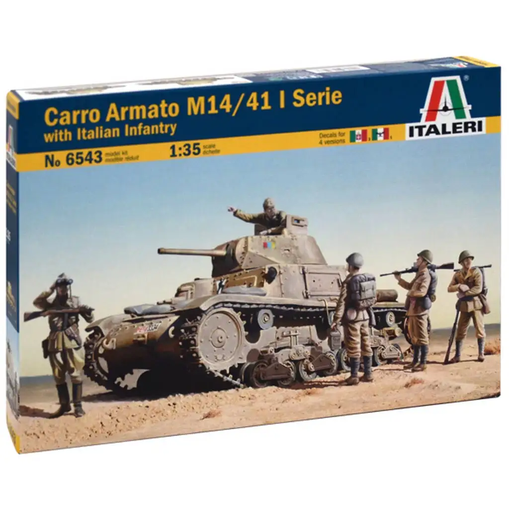 Italeri 1/35 Carro Armato M14/41 I Serie tankový model
