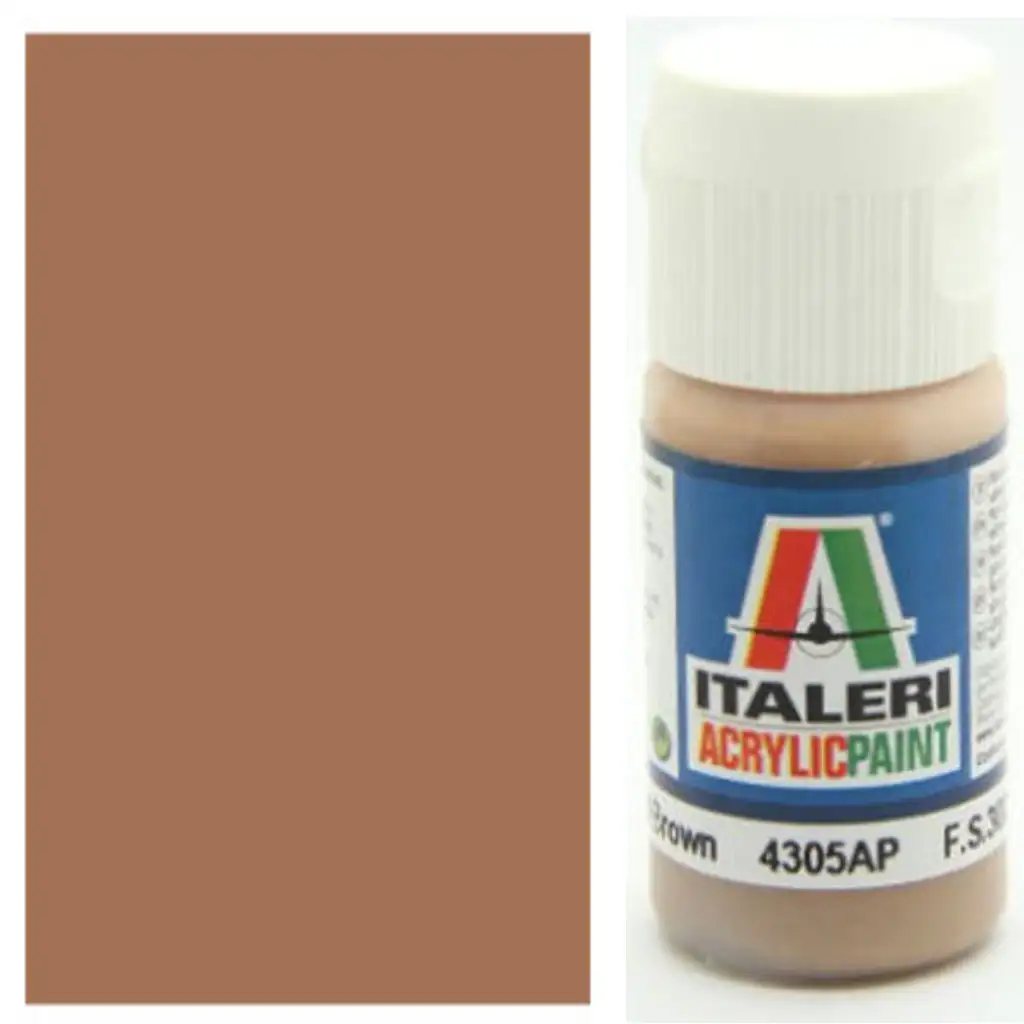 Italeri Flat Light Brown (4305AP) - Matná svetlohnedá modelárska farba 20ml