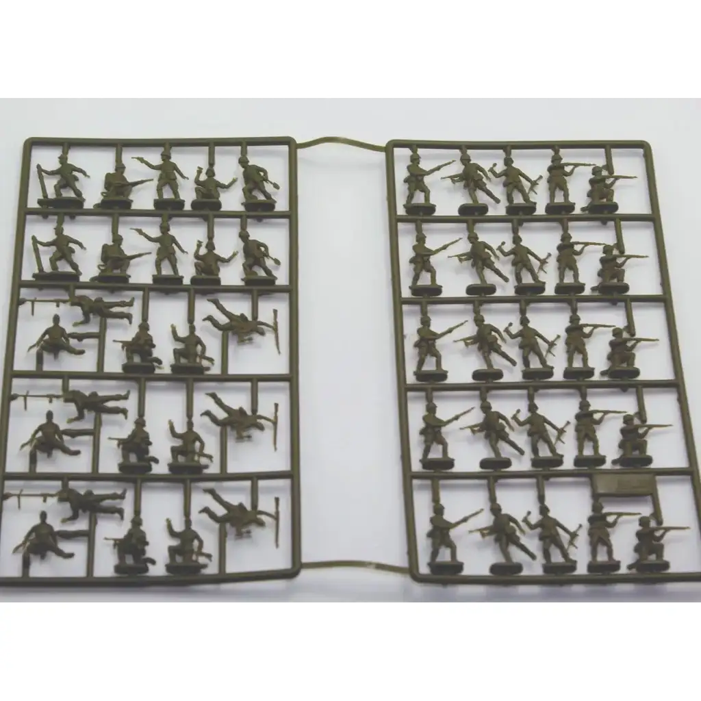 Italeri 1/72 Nemecký Afrikakorps Nemecké vojenské figúrky model kép 2