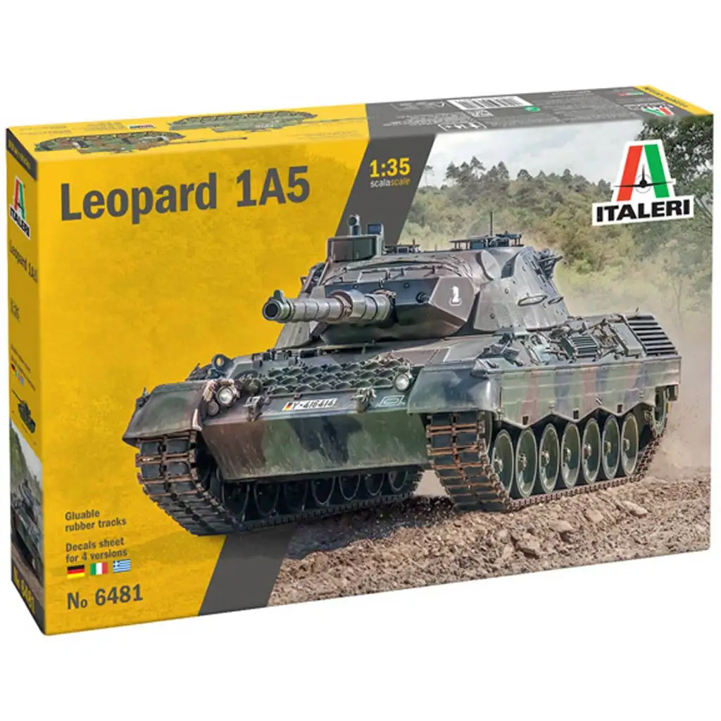 Italeri 1/35 Leopard 1A5 harckocsi makett kép 1