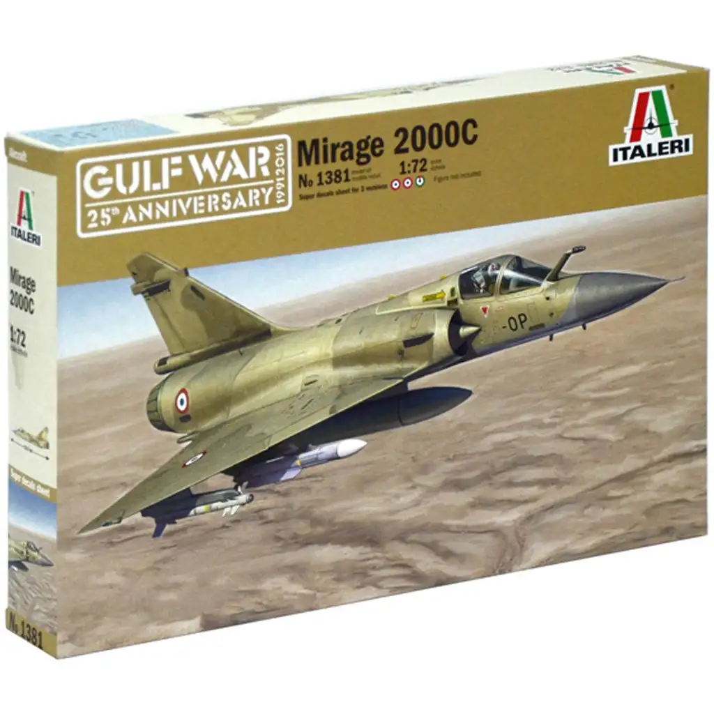 Italeri 1/72 Mirage 2000C vadászrepülőgép makett kép 1