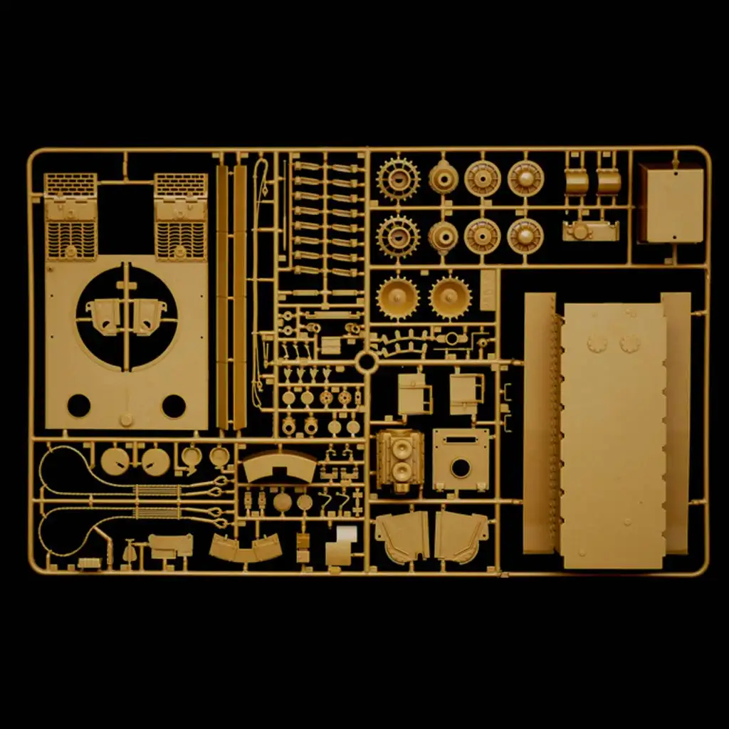 Italeri: 1/35 Pz.Kpfw. VI Tiger tank model kép 4
