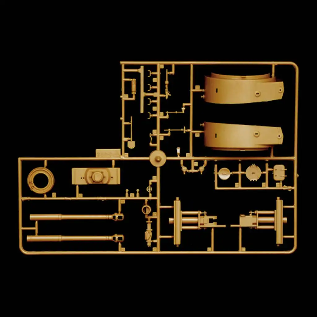 Italeri: 1/35 Pz.Kpfw. VI Tiger tank model kép 5