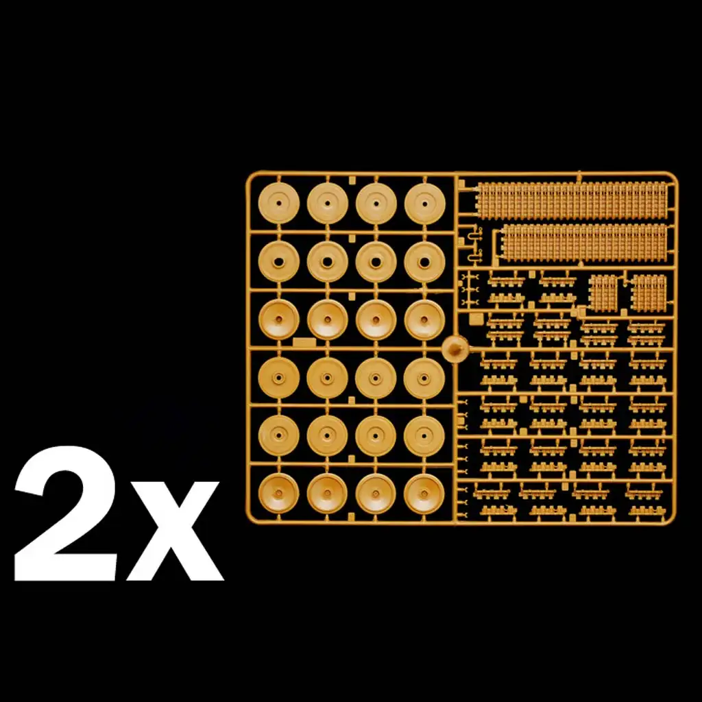 Italeri: 1/35 Pz.Kpfw. VI Tiger tank model kép 6