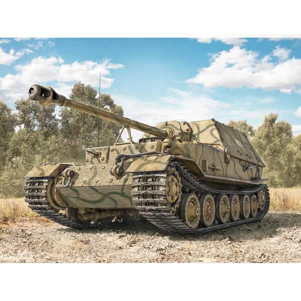 Italeri: 1/35 Sd.Kfz. 184 Elefant stíhač tankov model kép 8