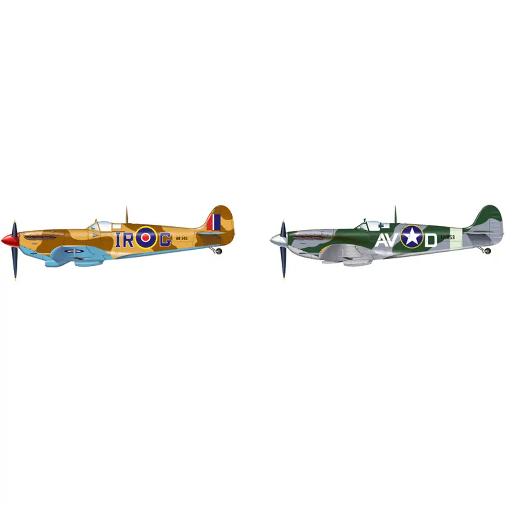 Italeri 1/72 Spitfire Mk. Vb vadászrepülőgép makett kép 3