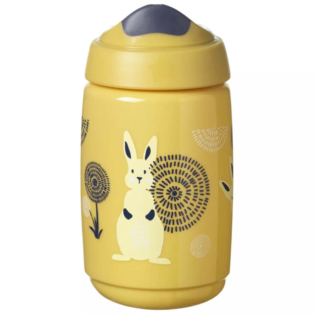 Tommee Tippee: Superstar zajačikový pohár na pitie v žltej farbe 390 ml (12 mesiacov+) kép 2