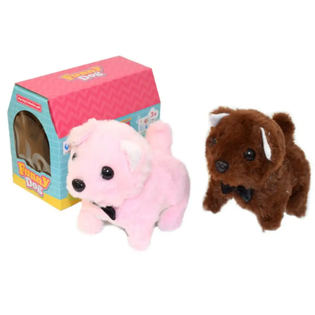 Chodiaci plyšový pes so zvukom