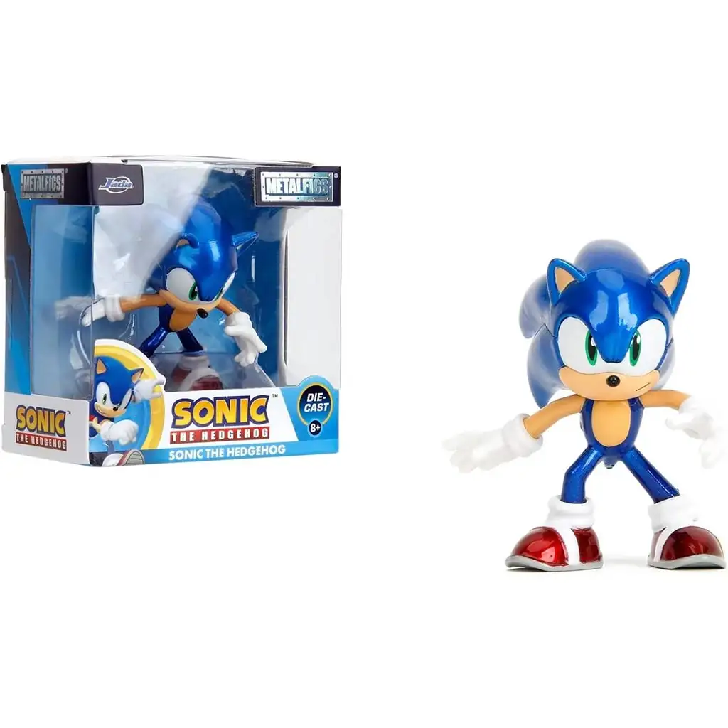Sonic: Bleskový beh – 6,3 cm kovová figúrka - Jada Toys kép 3