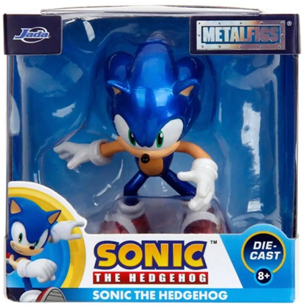 Sonic: Bleskový beh – 6,3 cm kovová figúrka - Jada Toys