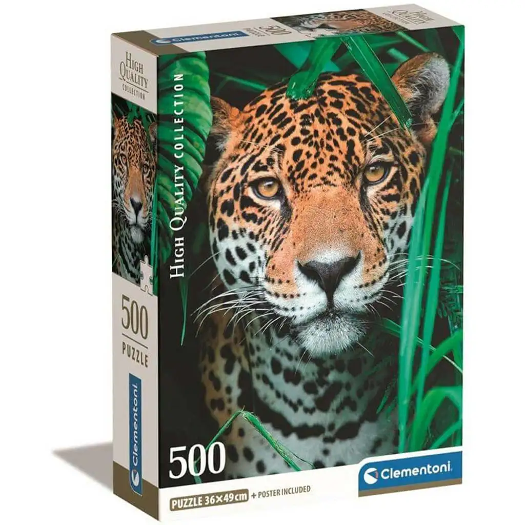 Jaguár HQC 500db-os Compact puzzle - Clementoni kép 1