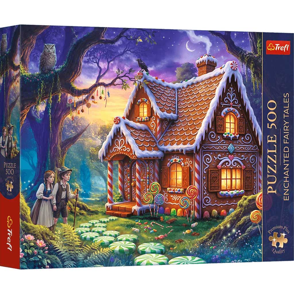 Jancsi és Juliska prémium plusz 500db-os puzzle - Trefl kép 1