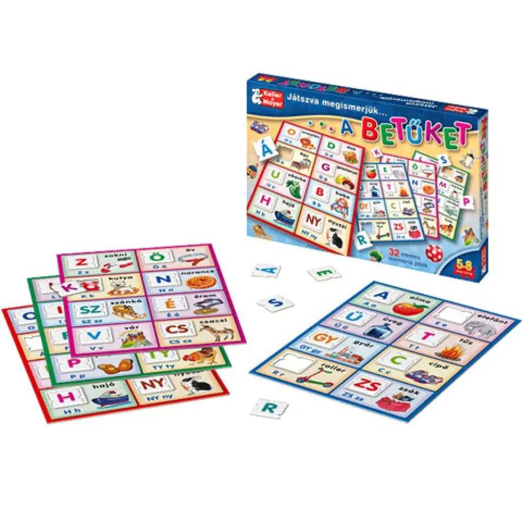 Hrou sa zoznámime s písmenami spoločenská hra. kép 2