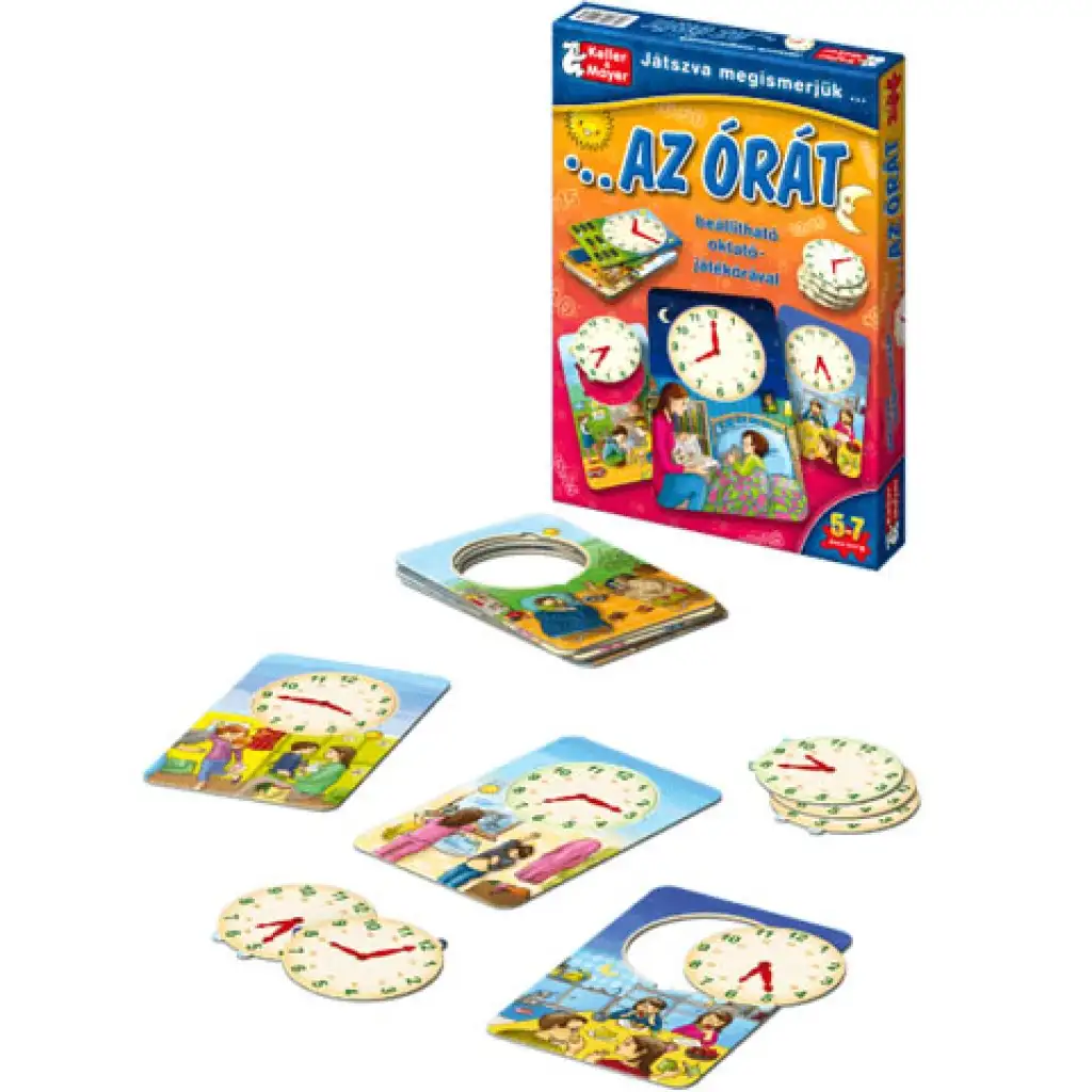 Hrou sa naučíme hodiny spoločenskou hrou. kép 2