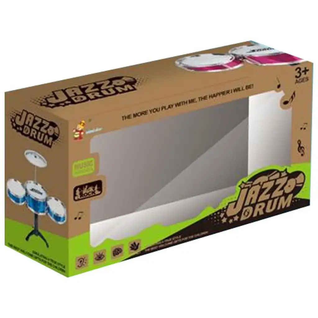 Jazz Drum 4 dielny bicí set so stojanom