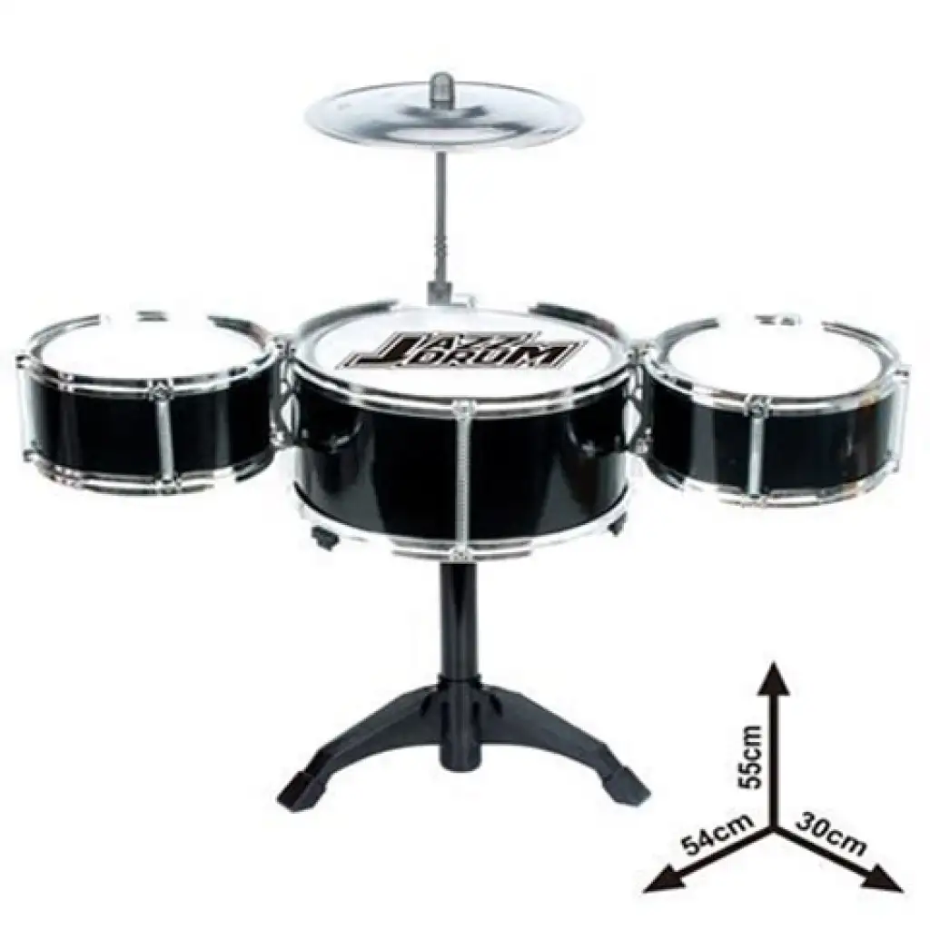 Jazz Drum állványos 4 részes játék dobfelszerelés kép 1