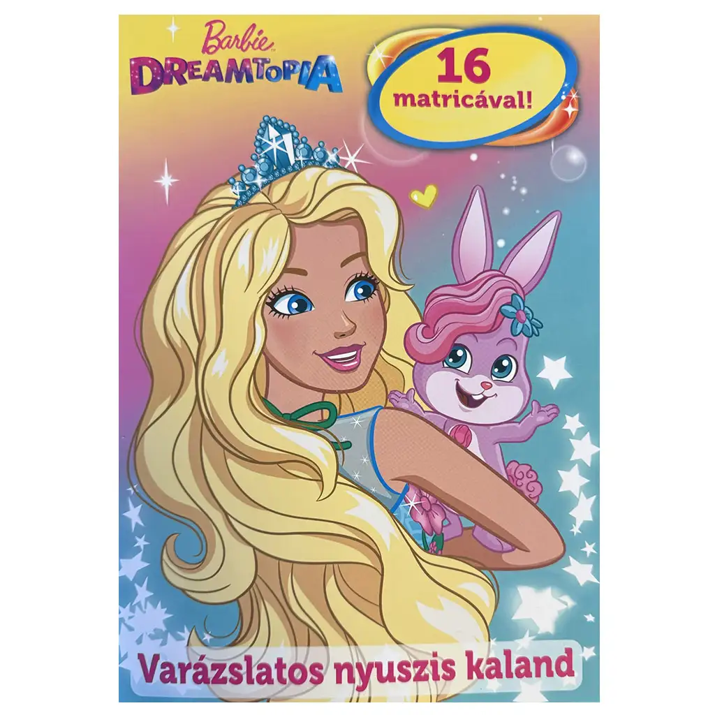 Barbie: Magická zajačia dobrodružná kniha s nálepkami
