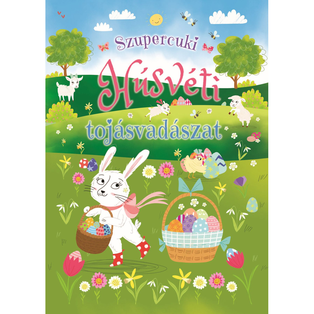 Superroztomilá veľkonočná kniha aktivít na hľadanie vajíčok