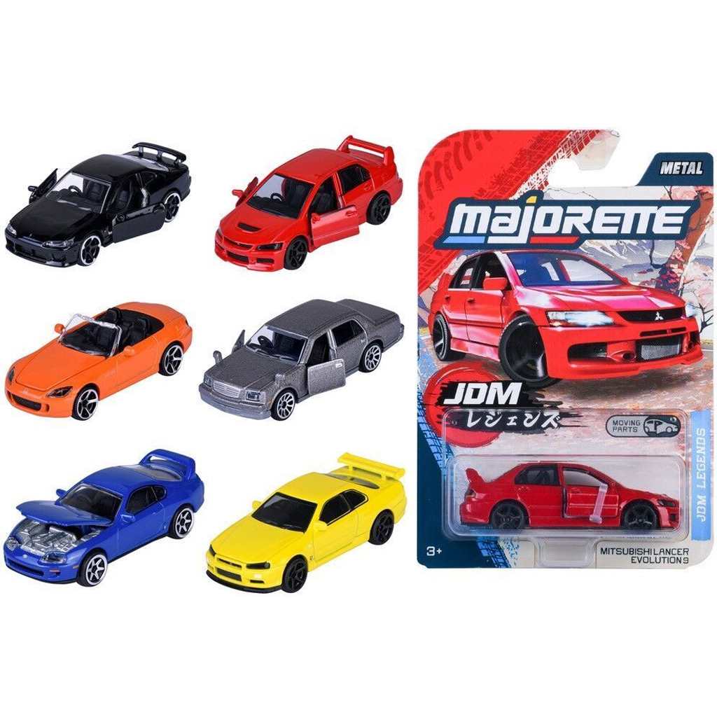 Majorette: JDM Legends prémiové autíčko v rôznych verziách 1 ks - Simba Toys
