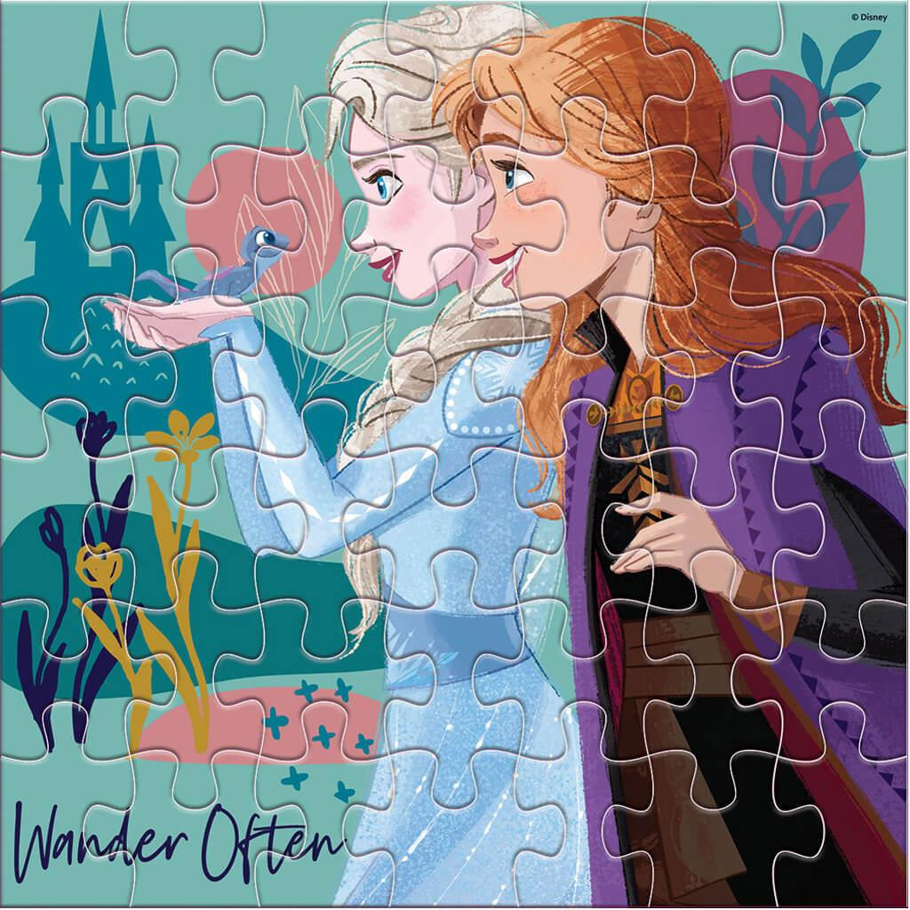 Luna: Ľadové kráľovstvo 2 súrodenci 42-dielne omaľovateľné puzzle kép 2