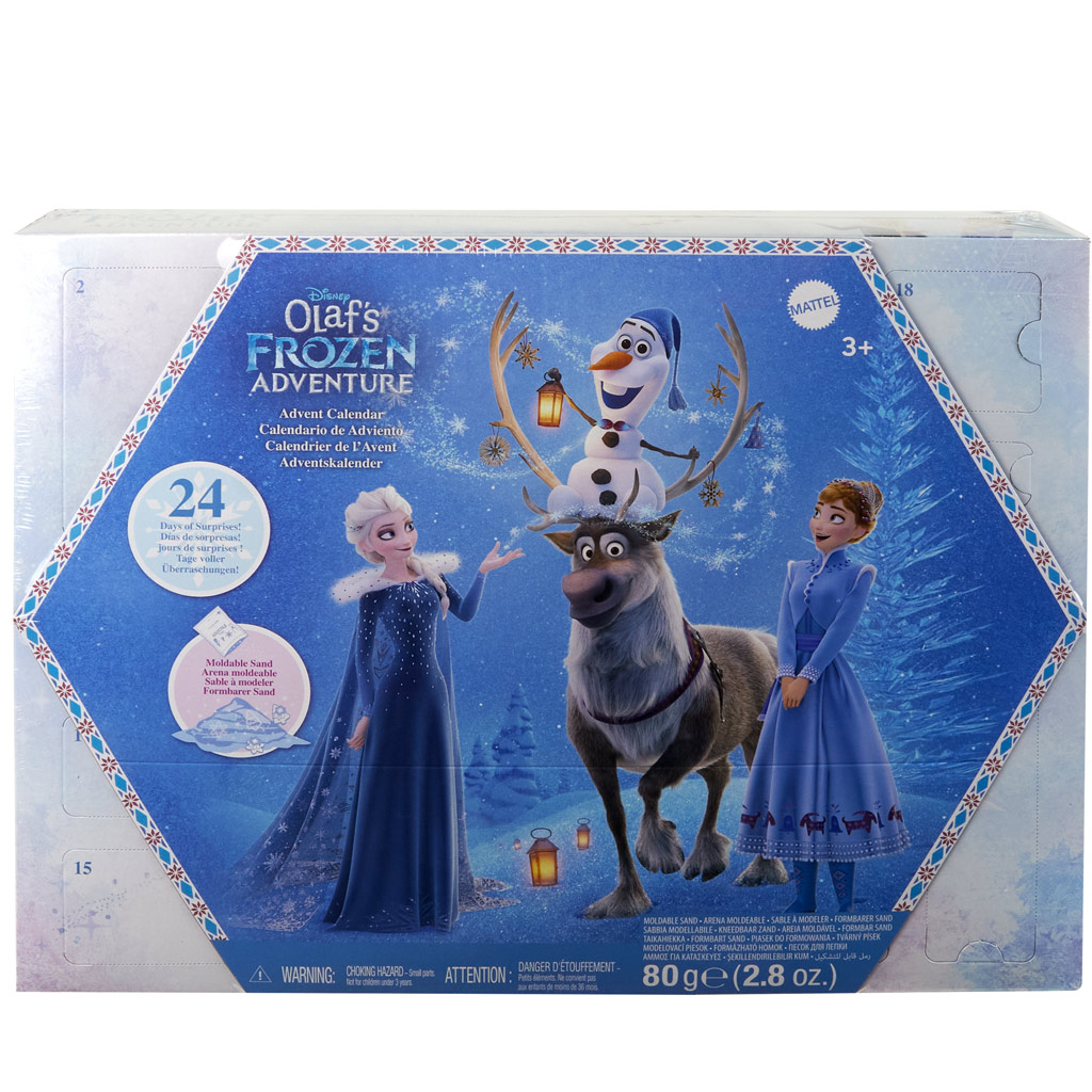 Frozen adventný kalendár – Mattel