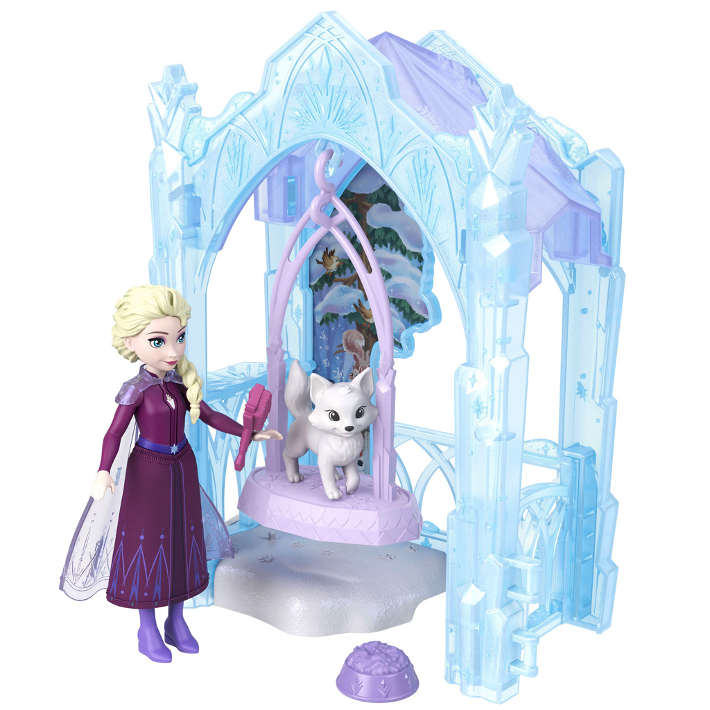 Frozen mini ľadová chata hracia súprava - Mattel