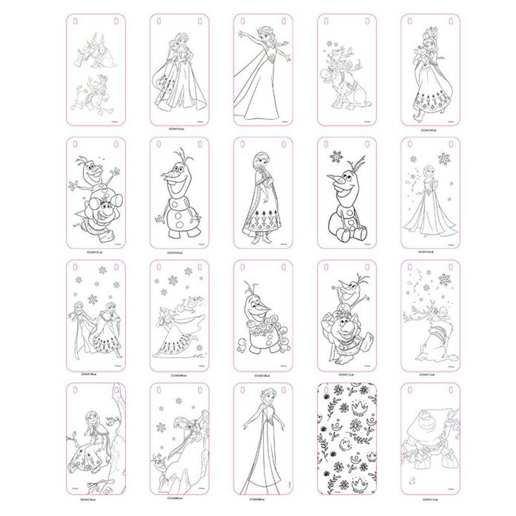 Luna: Frozen 2 – kreatívna sada na vyfarbovanie, 27 ks kép 4