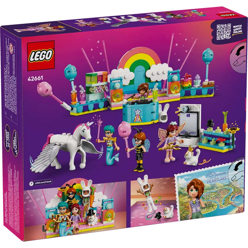 LEGO® Friends: Maškarný bál s jednorožcom a vílou (42661) kép 2