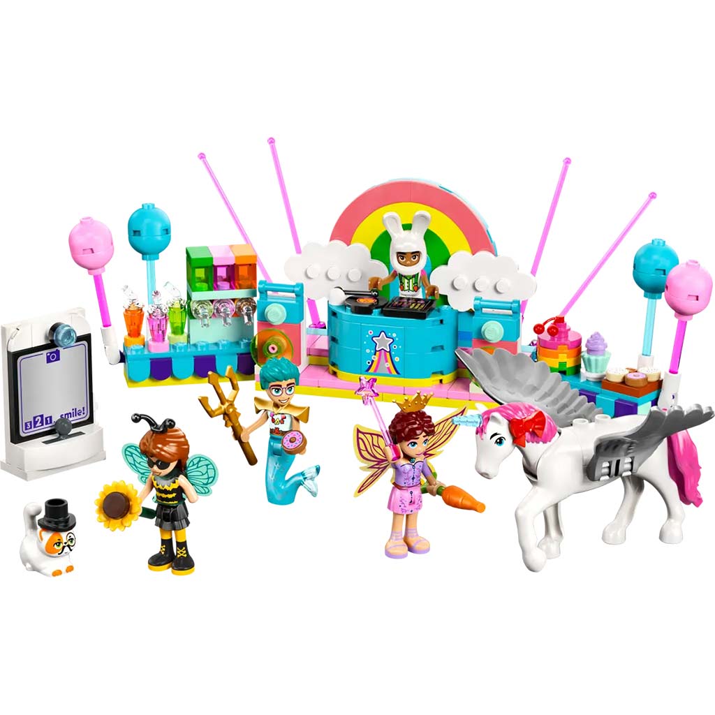 LEGO® Friends: Maškarný bál s jednorožcom a vílou (42661) kép 3