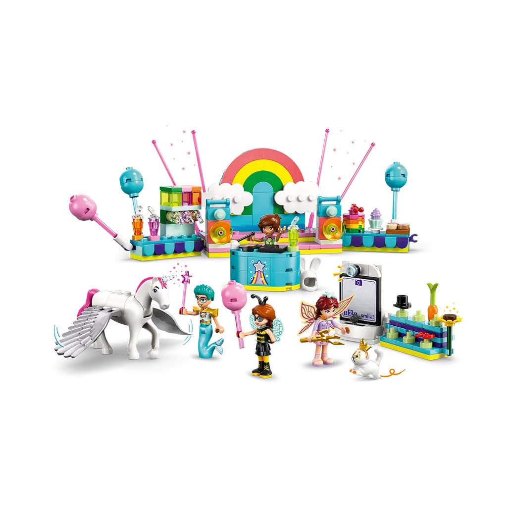 LEGO® Friends: Maškarný bál s jednorožcom a vílou (42661) kép 4