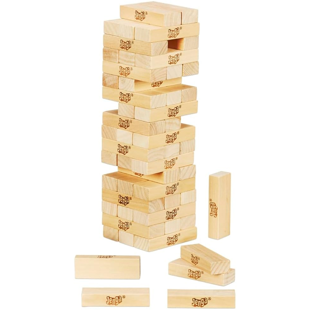 Jenga Classic spoločenská hra nové vydanie - Hasbro kép 2