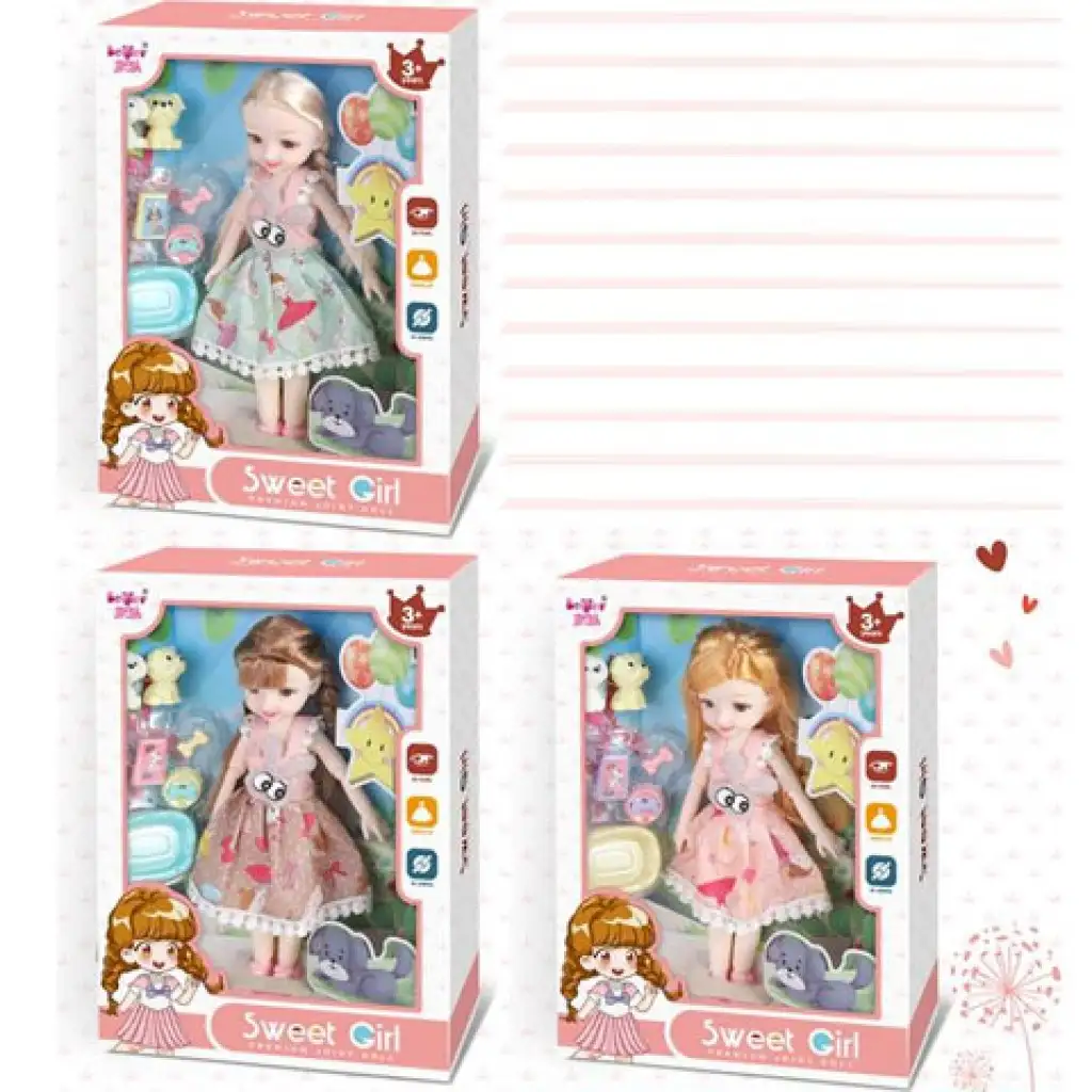 Jenny Sweet Girl bábika set vo viacerých variantoch
