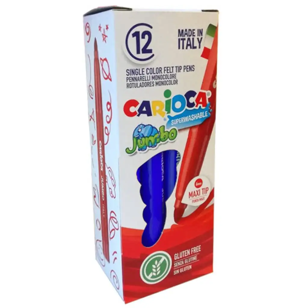 Jumbo fixky modré 1ks - Carioca