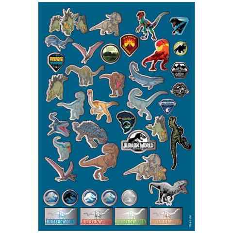 Jurassic World 300 dielny set nálepiek kép 3