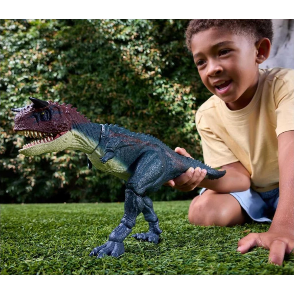 Jurassic World: Carnotaurus dinosaurus figúrka - Mattel kép 2