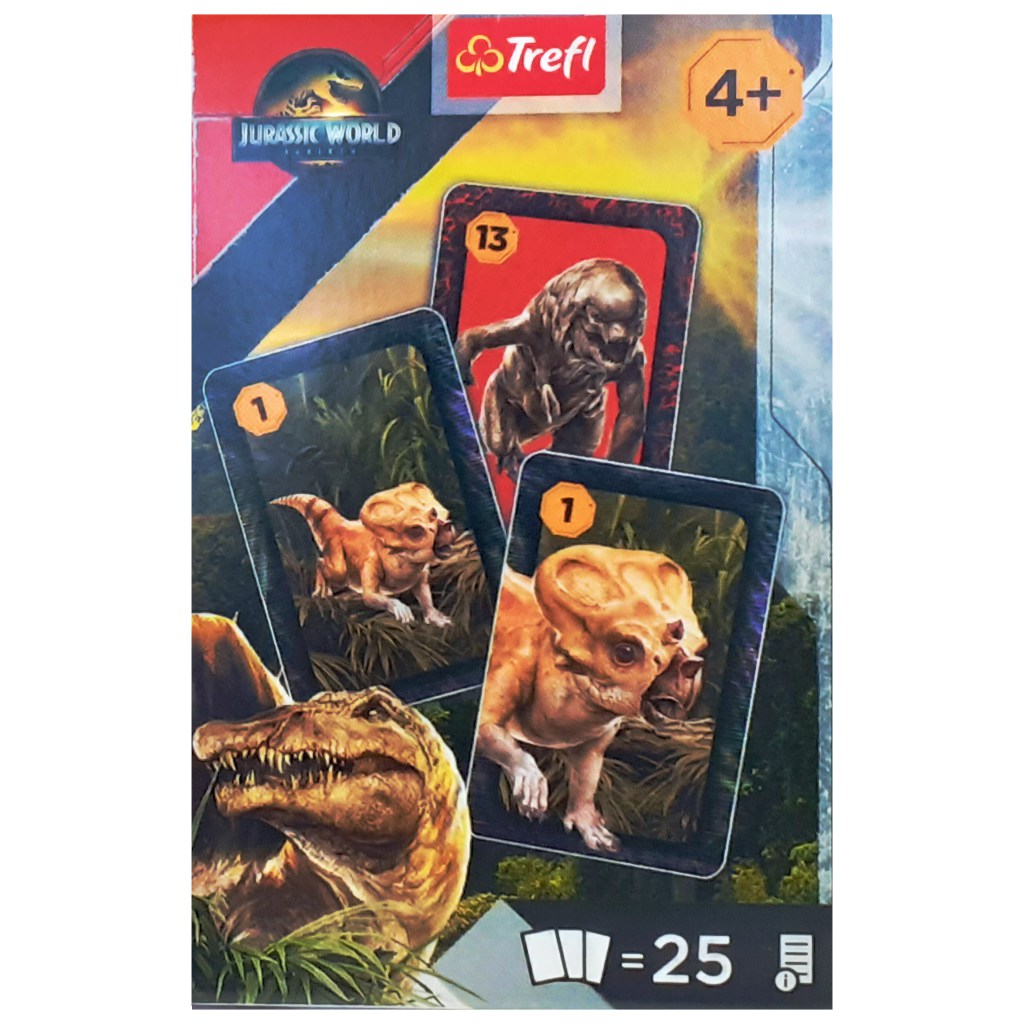 Jurassic World Čierny Peter kartová hra - Trefl