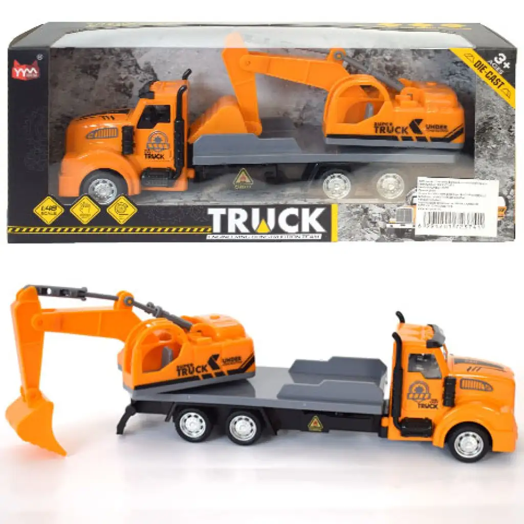 Kamión na prepravu pracovných strojov 1/48